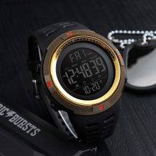 Men's Acrylic Fashion Sport Watch SPORTS & HOBBIES Color : Gold / Red|Black / Red|Black / Brown|Black / Blue|Brown / Gold|Black 